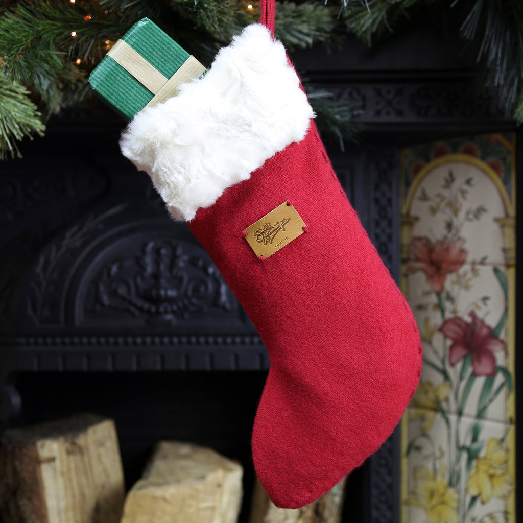 Luxury small stocking perfect for corporate clients and Christmas parties